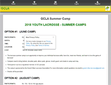 Tablet Screenshot of grandcitieslacrosse.org
